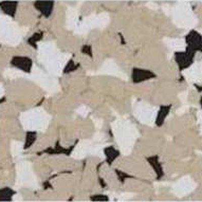Polyaspartic flake blend sample 19