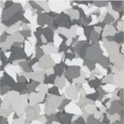 Polyaspartic flake blend sample 31