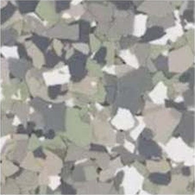 Polyaspartic flake blend sample 34