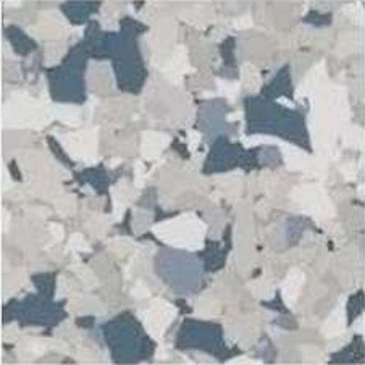 Polyaspartic flake blend sample 35