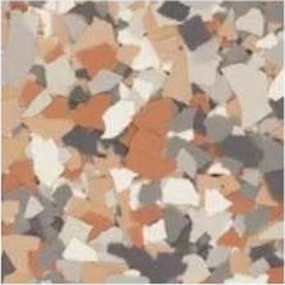 Polyaspartic flake blend sample 38