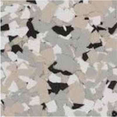 Polyaspartic flake blend sample 40