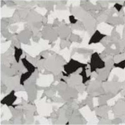 Polyaspartic flake blend sample 49