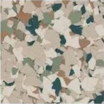 Polyaspartic flake blend sample 54